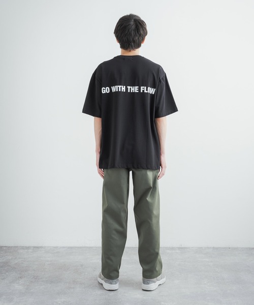 Audience（オーディエンス）の「CAVE カツラギユーティリティワイドテーパードパンツ AUD3525（スラックス・メンズ・ネイビー/アーミー/キナリ/カーキ・L/XL/M）」の21枚目の写真