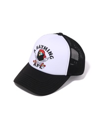 A BATHING APE（アベイシングエイプ）の「APE CROSSBONE COLLEGE MESH