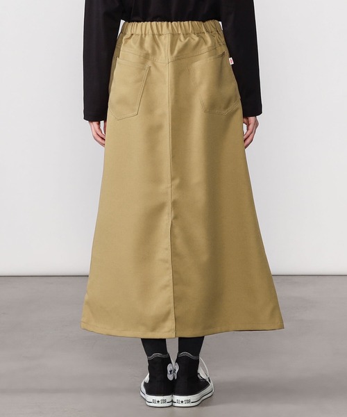 DANTON（ダントン）の「DANTON | ポリエステルツイル イージースカート WOMEN（スカート・レディース・ブラック/ベージュ/ダークグレー・36）」の7枚目の写真