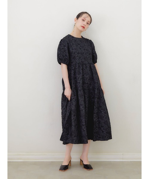 新品未使用 ayla ドレス Ayla（アイラ）の「flower emboss dress（ドレス）」 - WEAR