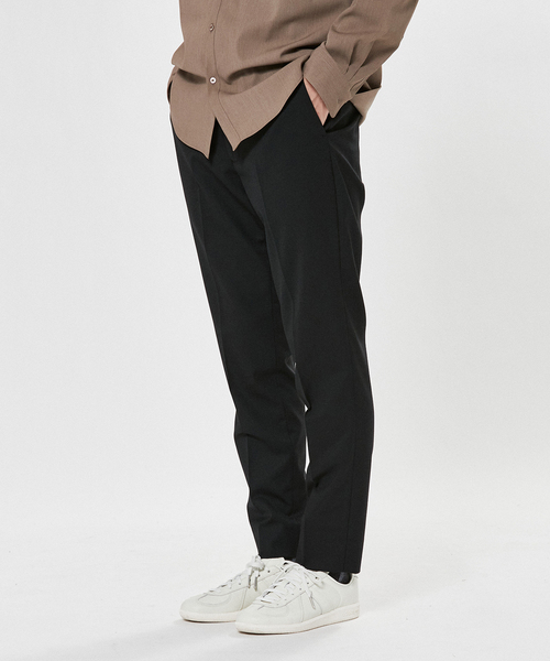 EDIFICE(エディフィス)の「"E"TROUSERS(E-1)ツイル スリム テーパード スラックス(スラックス・メンズ・ブラック/ベージュ/カーキ・LARGE/SMALL/MEDIUM)」の12枚目の写真