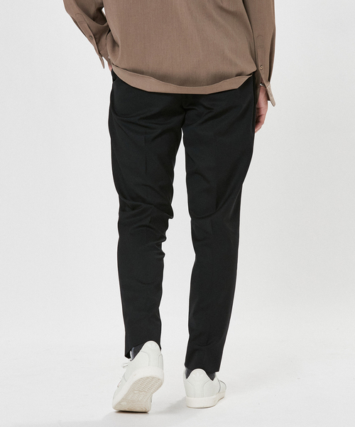 EDIFICE(エディフィス)の「"E"TROUSERS(E-1)ツイル スリム テーパード スラックス(スラックス・メンズ・ブラック/ベージュ/カーキ・LARGE/SMALL/MEDIUM)」の14枚目の写真