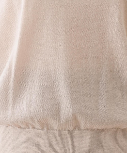 margaux（マルゴー）の「【KATHARINE ROSS】margaux メリノウールバックボタンタートルニット（ニット/セーター・レディース・ネイビー/レッド/アイボリー・MEDIUM）」の14枚目の写真