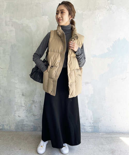 Spick & Span（スピックアンドスパン）の「ウールカシミヤニットフレアースカート（スカート・レディース・ホワイト/ブラック/カーキ/ブルー系その他・FREE）」の10枚目の写真