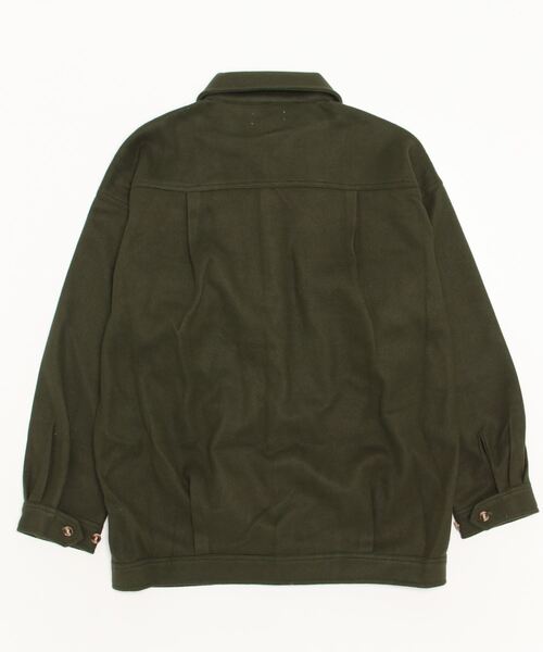 BROKEN BASE(ブロークンベース)の「フラップポケットCPOシャツジャケット(その他アウター・メンズ・ブラウン/オリーブ・MEDIUM/LARGE)」の22枚目の写真