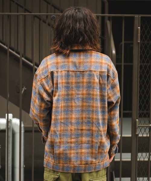 BROKEN BASE(ブロークンベース)の「フラップポケットCPOシャツジャケット(その他アウター・メンズ・ブラウン/オリーブ・MEDIUM/LARGE)」の9枚目の写真