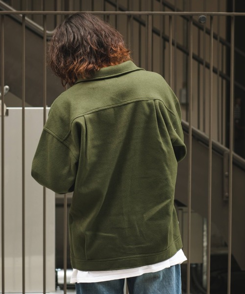 BROKEN BASE(ブロークンベース)の「フラップポケットCPOシャツジャケット(その他アウター・メンズ・ブラウン/オリーブ・MEDIUM/LARGE)」の17枚目の写真