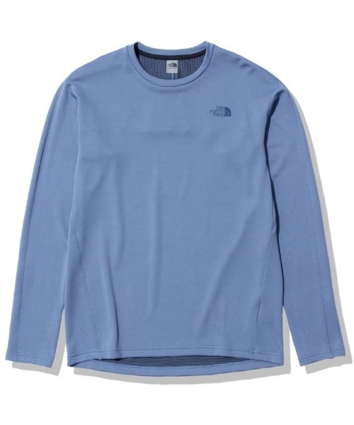THE NORTH FACE(ザノースフェイス)の「ザ・ノースフェイス / ロングスリーブフラッシュドライクルー NT61912 (メンズ)(Tシャツ/カットソー)」|ブルー系その他