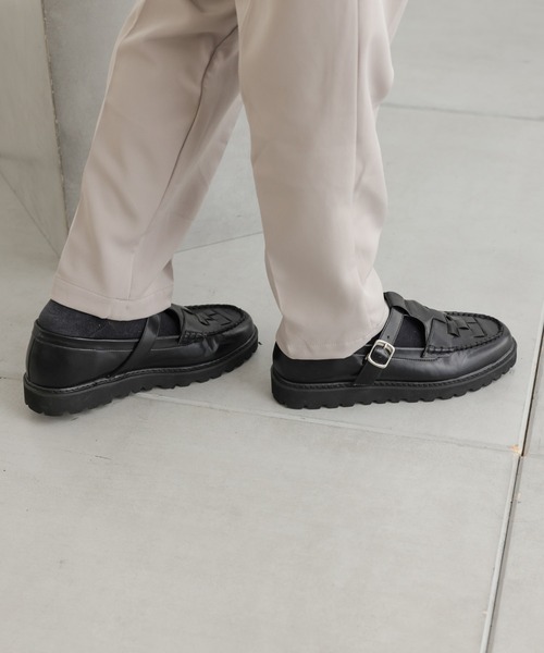 COLONY 2139（コロニートゥーワンスリーナイン）の「Tストラップシューズ（ローファー・メンズ・ブラック・MEDIUM/LARGE）」の19枚目の写真
