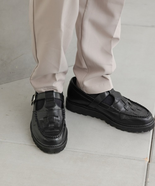 COLONY 2139（コロニートゥーワンスリーナイン）の「Tストラップシューズ（ローファー・メンズ・ブラック・MEDIUM/LARGE）」の22枚目の写真