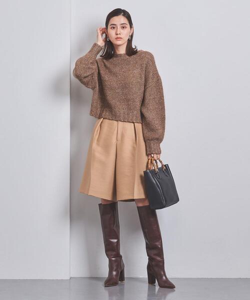 美品✨ASTRAET　ユナイテッドアローズ　リブニット　ボウタイ　ブラウン new082401_UAW021_d-560x700.jpg