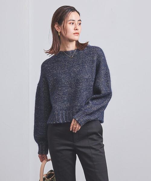 UNITED ARROWS（ユナイテッドアローズ）の「ラメ ショート ニット（ニット/セーター）」 - WEAR