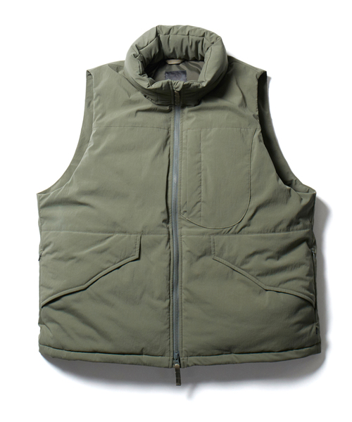 DAIWA PIER39（ダイワピア39）の「【DAIWA PIER39 /ダイワ ピア39】TECH PADDING MIL VEST 2022（ミリタリージャケット・メンズ・ダークグリーン/ブラック・LARGE/MEDIUM）」の14枚目の写真