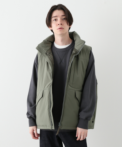 DAIWA PIER39（ダイワピア39）の「【DAIWA PIER39 /ダイワ ピア39】TECH PADDING MIL VEST 2022（ミリタリージャケット・メンズ・ダークグリーン/ブラック・LARGE/MEDIUM）」の16枚目の写真