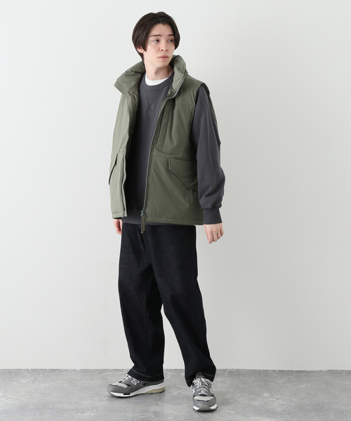 DAIWA PIER39（ダイワピア39）の「【DAIWA PIER39 /ダイワ ピア39】TECH PADDING MIL VEST 2022（ミリタリージャケット・メンズ・ダークグリーン/ブラック・LARGE/MEDIUM）」の17枚目の写真