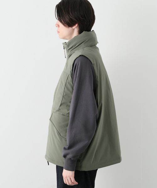 DAIWA PIER39（ダイワピア39）の「【DAIWA PIER39 /ダイワ ピア39】TECH PADDING MIL VEST 2022（ミリタリージャケット・メンズ・ダークグリーン/ブラック・LARGE/MEDIUM）」の19枚目の写真