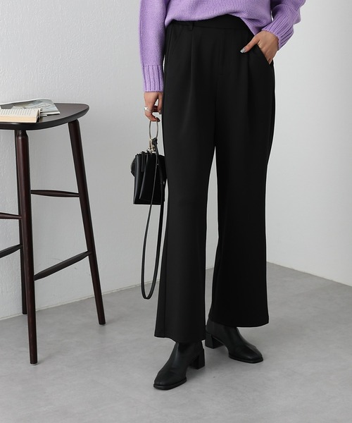 COLONY 2139（コロニートゥーワンスリーナイン）の「カルゼタックワイドパンツ（その他パンツ・レディース・ネイビー/ブラック/グレー・SMALL/MEDIUM/LARGE）」の2枚目の写真