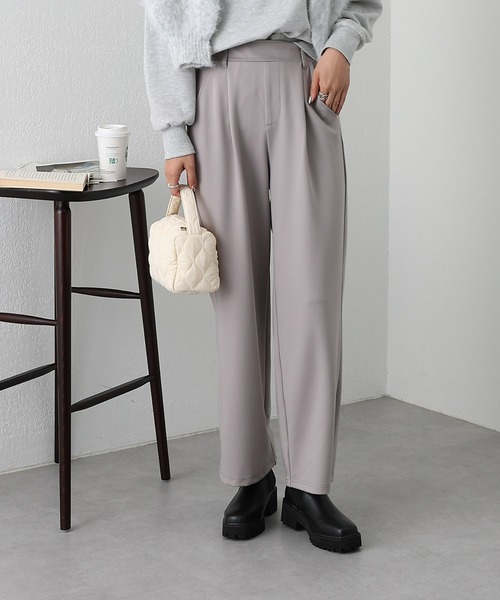 COLONY 2139（コロニートゥーワンスリーナイン）の「カルゼタックワイドパンツ（その他パンツ・レディース・ネイビー/ブラック/グレー・SMALL/MEDIUM/LARGE）」の5枚目の写真