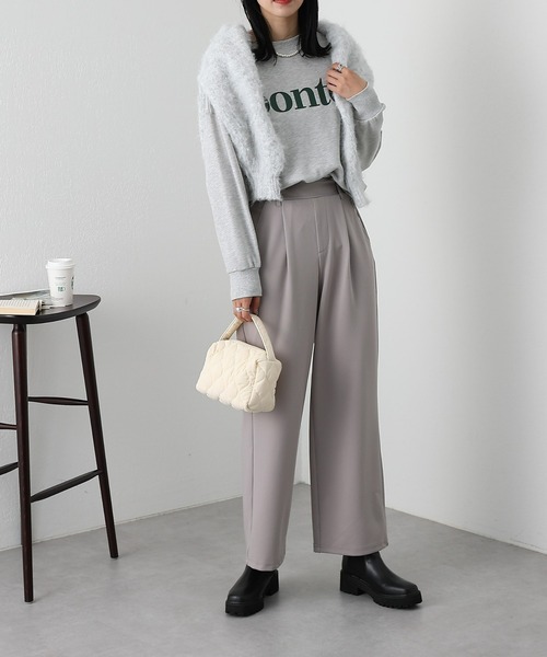 COLONY 2139（コロニートゥーワンスリーナイン）の「カルゼタックワイドパンツ（その他パンツ・レディース・ネイビー/ブラック/グレー・SMALL/MEDIUM/LARGE）」の15枚目の写真