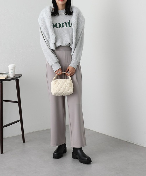 COLONY 2139（コロニートゥーワンスリーナイン）の「カルゼタックワイドパンツ（その他パンツ・レディース・ネイビー/ブラック/グレー・SMALL/MEDIUM/LARGE）」の22枚目の写真