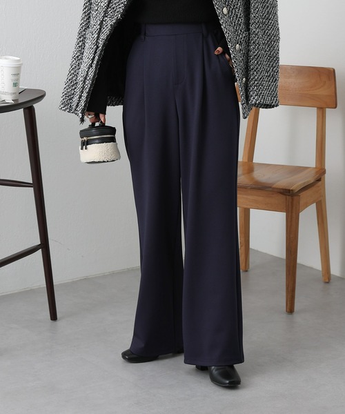 COLONY 2139（コロニートゥーワンスリーナイン）の「カルゼタックワイドパンツ（その他パンツ・レディース・ネイビー/ブラック/グレー・SMALL/MEDIUM/LARGE）」の14枚目の写真