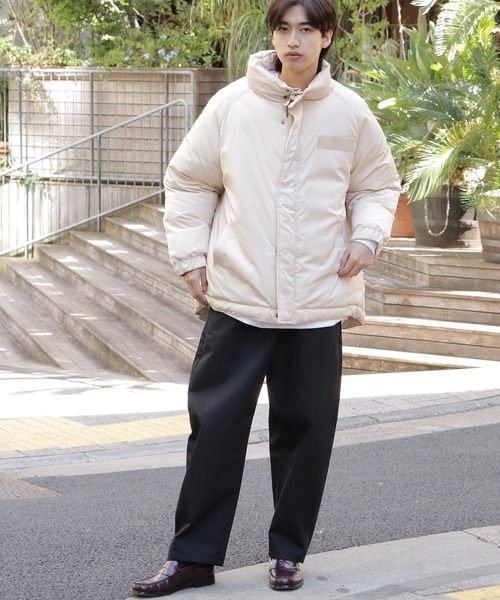 ROOPTOKYO(ループトウキョウ)の「DACTONショート丈スタンドカラーフライトタイプジャケット(ミリタリージャケット・メンズ・ブラック/オリーブ・M/L)」の16枚目の写真