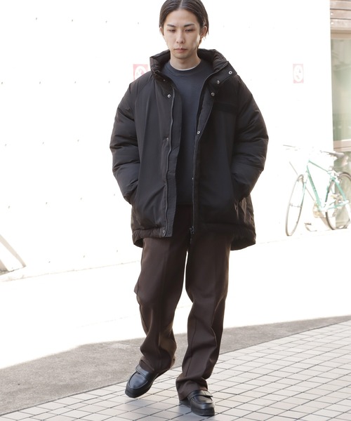 ROOPTOKYO(ループトウキョウ)の「DACTONショート丈スタンドカラーフライトタイプジャケット(ミリタリージャケット・メンズ・ブラック/オリーブ・M/L)」の7枚目の写真