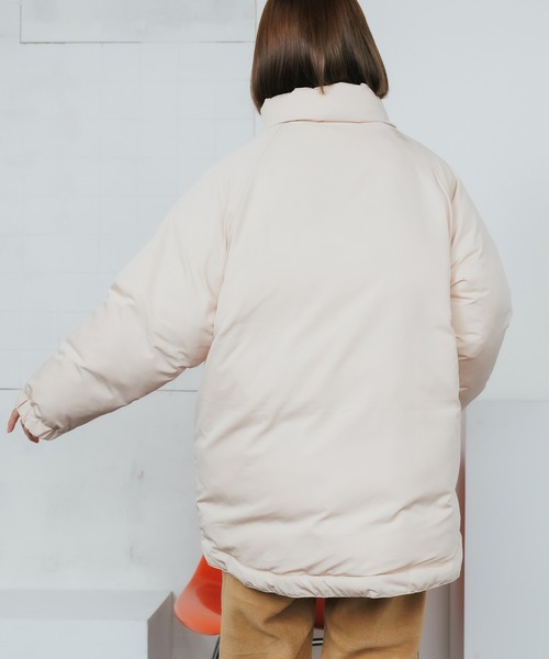 ROOPTOKYO(ループトウキョウ)の「DACTONショート丈スタンドカラーフライトタイプジャケット(ミリタリージャケット・メンズ・ブラック/オリーブ・M/L)」の9枚目の写真