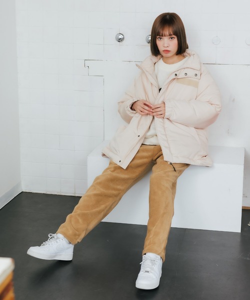 ROOPTOKYO(ループトウキョウ)の「DACTONショート丈スタンドカラーフライトタイプジャケット(ミリタリージャケット・メンズ・ブラック/オリーブ・M/L)」の11枚目の写真