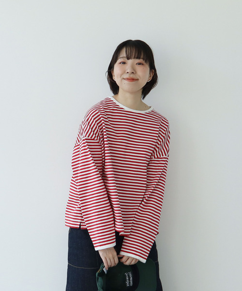 【未使用・おまけ付き】FC会員限定カラーPEOPLE1 ボーダーロンT 未使用・おまけ付き】FC会員限定カラーPEOPLE1 ボーダーロンT
