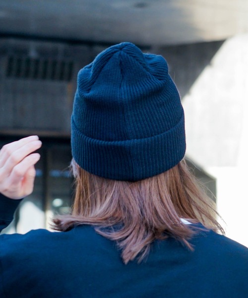 THRASHER（スラッシャー）の「GONZ LOGO ACRYLIC BEANIE/スラッシャーマークゴンザレスニットキャップ・ビーニー（ニットキャップ/ビーニー・メンズ・ブラック/ダークオレンジ/ダークグリーン/ピンク/ネイビー・FREE）」の10枚目の写真