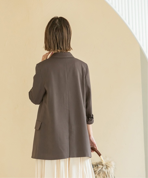 U by SPICK&SPAN(ユーバイスピックアンドスパン)の「≪追加≫オーバーテーラード ジャケット2(その他アウター・レディース・ブラウン・36/38)」の6枚目の写真