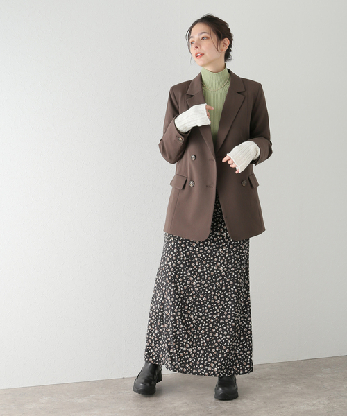 U by SPICK&SPAN(ユーバイスピックアンドスパン)の「≪追加≫オーバーテーラード ジャケット2(その他アウター・レディース・ブラウン・36/38)」の18枚目の写真