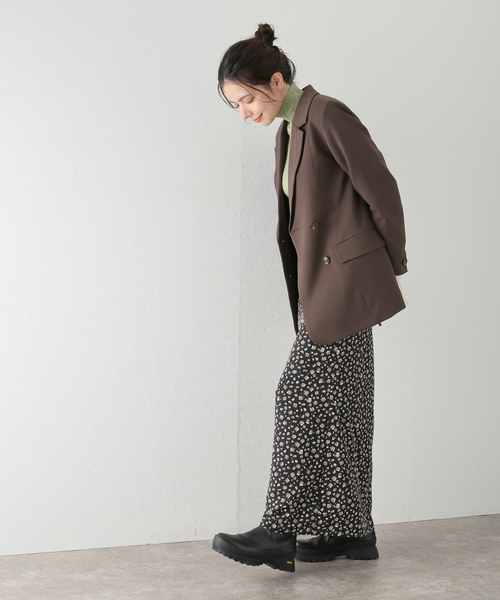 U by SPICK&SPAN(ユーバイスピックアンドスパン)の「≪追加≫オーバーテーラード ジャケット2(その他アウター・レディース・ブラウン・36/38)」の19枚目の写真