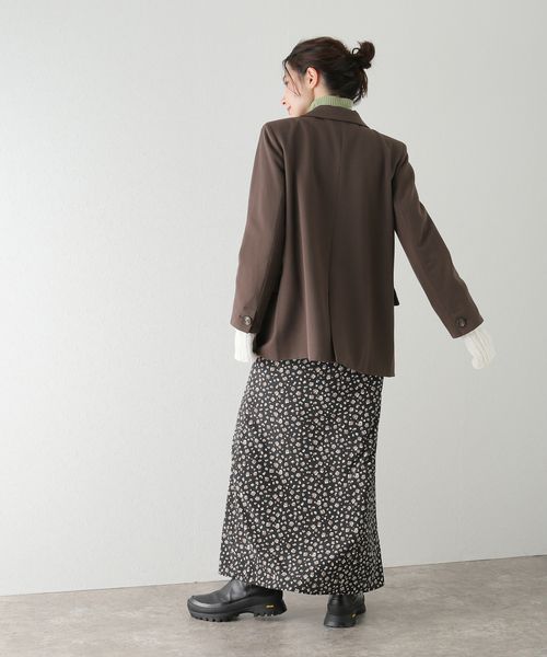 U by SPICK&SPAN(ユーバイスピックアンドスパン)の「≪追加≫オーバーテーラード ジャケット2(その他アウター・レディース・ブラウン・36/38)」の21枚目の写真