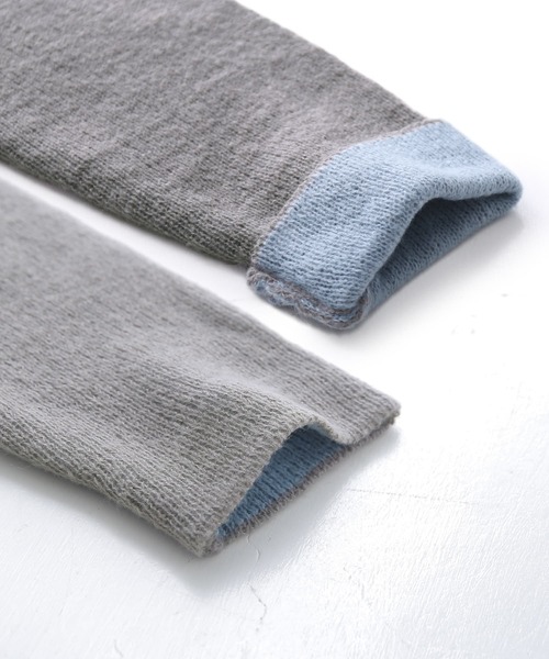 osharewalker（オシャレウォーカー）の「【廃盤】『配色モヘヤタッチオフタートルニット』（ニット/セーター・レディース・グレー/ベージュ/グリーン・FREE）」の13枚目の写真