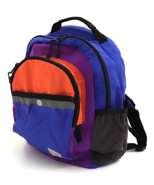 BREEZE（ブリーズ）の「【肩らくパッド】スマイルバックパック（バックパック/リュック・キッズ・ピンク/ベージュ/ブラック/ライム/サックスブルー/チェック/レインボー・MEDIUM/SMALL）」の6枚目の写真