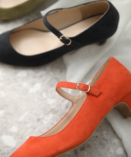 Bou Jeloud（ブージュルード）の「ストラップパンプス（パンプス・レディース・オレンジ/チャコールグレー/カーキ・L/M）」の11枚目の写真