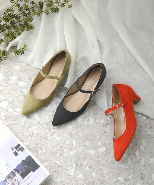 Bou Jeloud（ブージュルード）の「ストラップパンプス（パンプス・レディース・オレンジ/チャコールグレー/カーキ・L/M）」の17枚目の写真