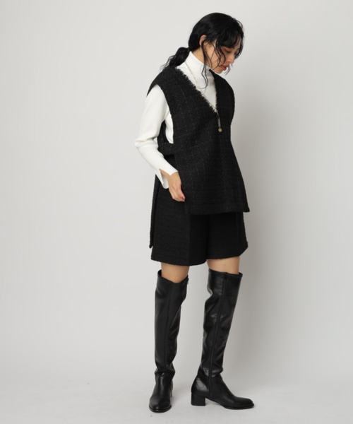 CADUNE（カデュネ）の「ツィードベスト（その他アウター）」 - WEAR