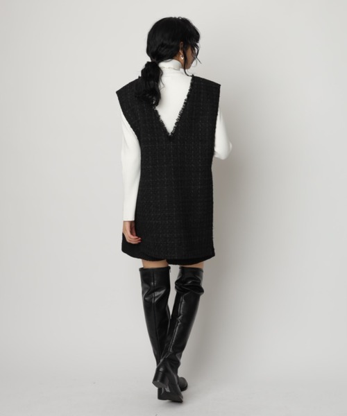 CADUNE（カデュネ）の「ツィードベスト（その他アウター）」 - WEAR