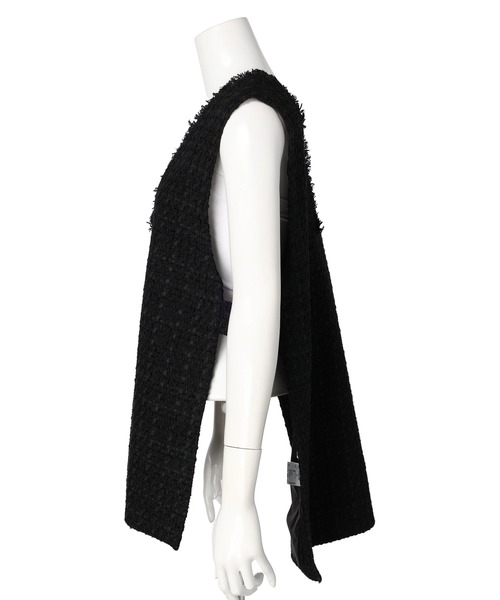 【最終値下げ】CADUNE（カデュネ)ふわふわベスト CADUNE（カデュネ）の「もふもふベスト（ニット/セーター）」 - WEAR