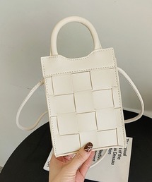 キルティングデザインショルダーバッグ