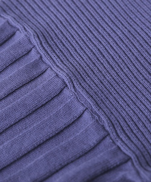 kOhAKU(コハク)の「『マルチボタンニットカーディガン』(カーディガン/ボレロ・レディース・グレイッシュブルー/ブラック・FREE)」の20枚目の写真