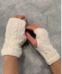 CORNERS | ショートケーブルアームウォーマー(アームカバー)