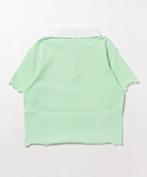 by LOVEiT(バイラビット)の「衿つきポロ(Tシャツ/カットソー・キッズ・エメラルド/ラベンダー/ピンク・160cm/130cm/140cm/120cm/150cm)」の11枚目の写真