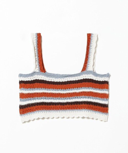 B:MING by BEAMS(ビーミングバイビームス)の「B:MING by BEAMS / マルチボーダー ビスチェ(その他トップス・レディース・ブルー/オレンジ・FREE)」の17枚目の写真
