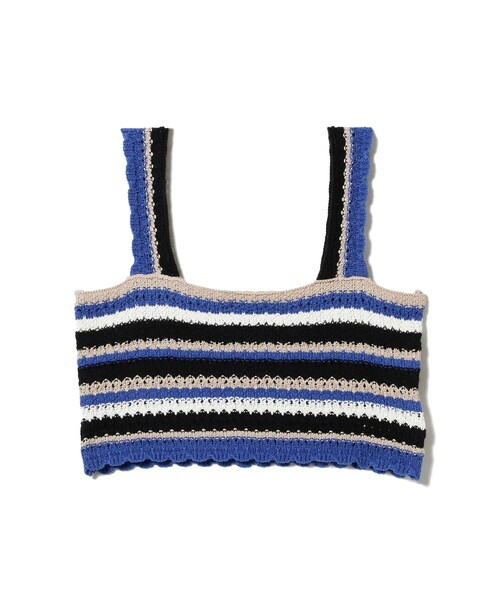 B:MING by BEAMS(ビーミングバイビームス)の「B:MING by BEAMS / マルチボーダー ビスチェ(その他トップス・レディース・ブルー/オレンジ・FREE)」の19枚目の写真