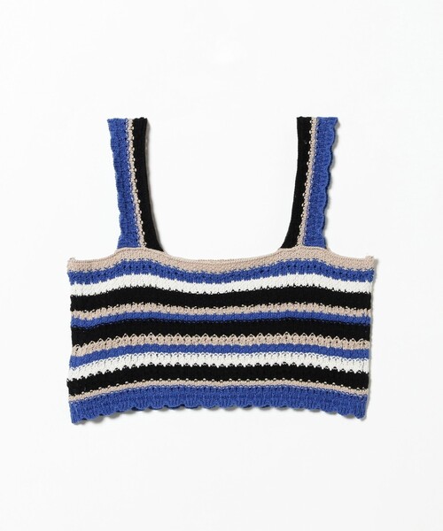 B:MING by BEAMS(ビーミングバイビームス)の「B:MING by BEAMS / マルチボーダー ビスチェ(その他トップス・レディース・ブルー/オレンジ・FREE)」の20枚目の写真