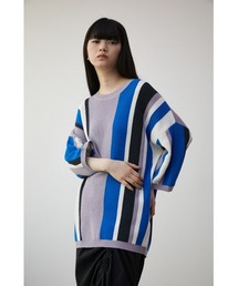 AZUL by moussy | MULTI COLOR GARTER KNIT/マルチカラーガーターニット(ニット/セーター)